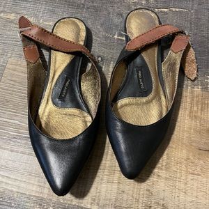 Anthropologie Pied Juste Slingback Flats